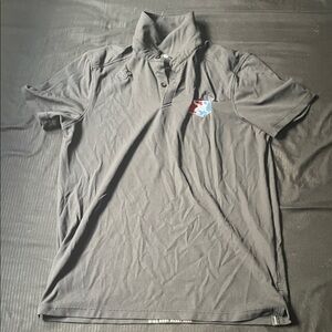 Men's black Polo Shirt rudis wrestling